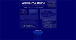 Desktop Screenshot of capitalrvandmarine.com